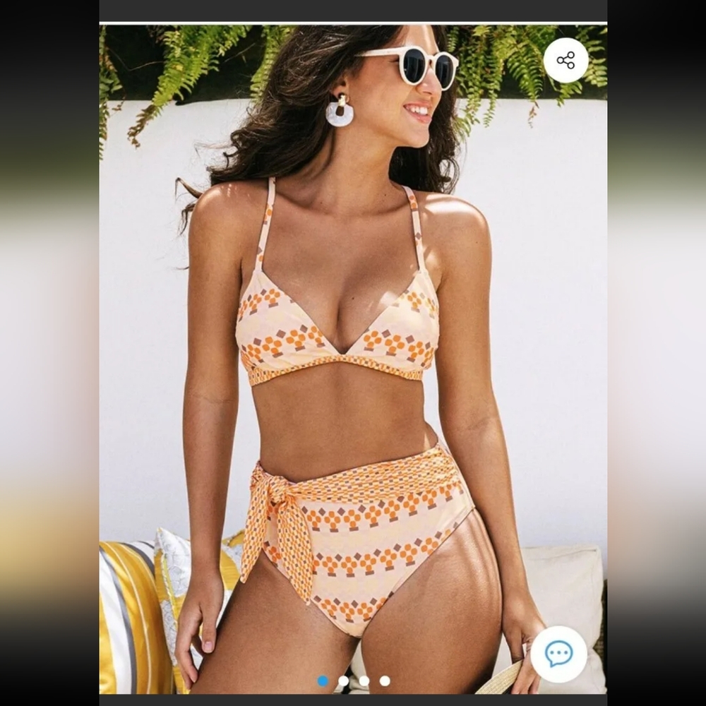 L(8 US) CUPSHE BIKINI SET